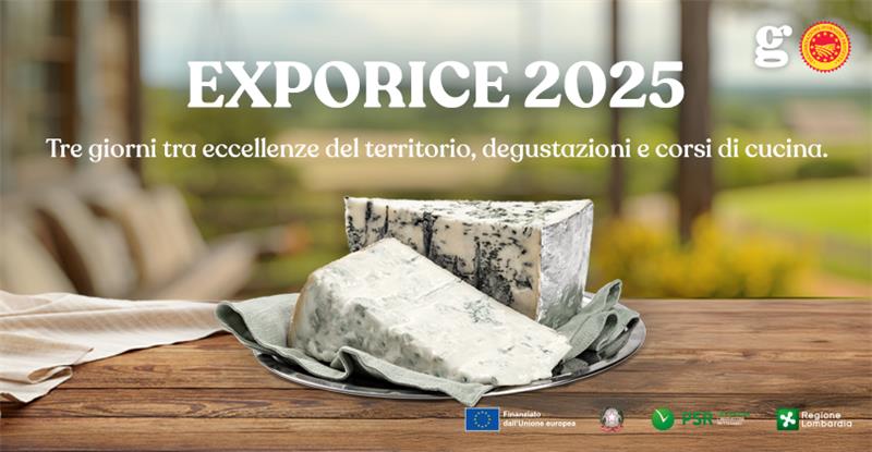 “EXPORICE 2025: RISO&GORGONZOLA”: GORGONZOLA BOB KONSORTIET INDGÅR PARTNERSKAB MED EXPORICE